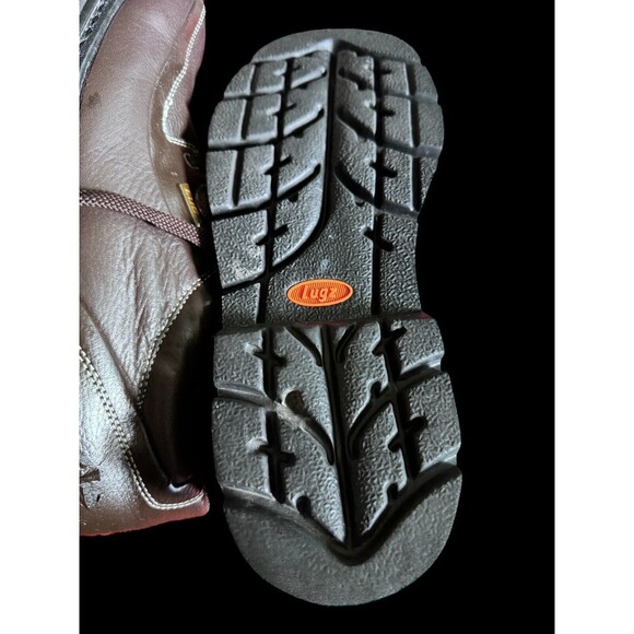 Lugz-Mens Gridlock Brown Leather Shoes MGDL-200 Sz 12 Lace Up - Picture 12 of 13